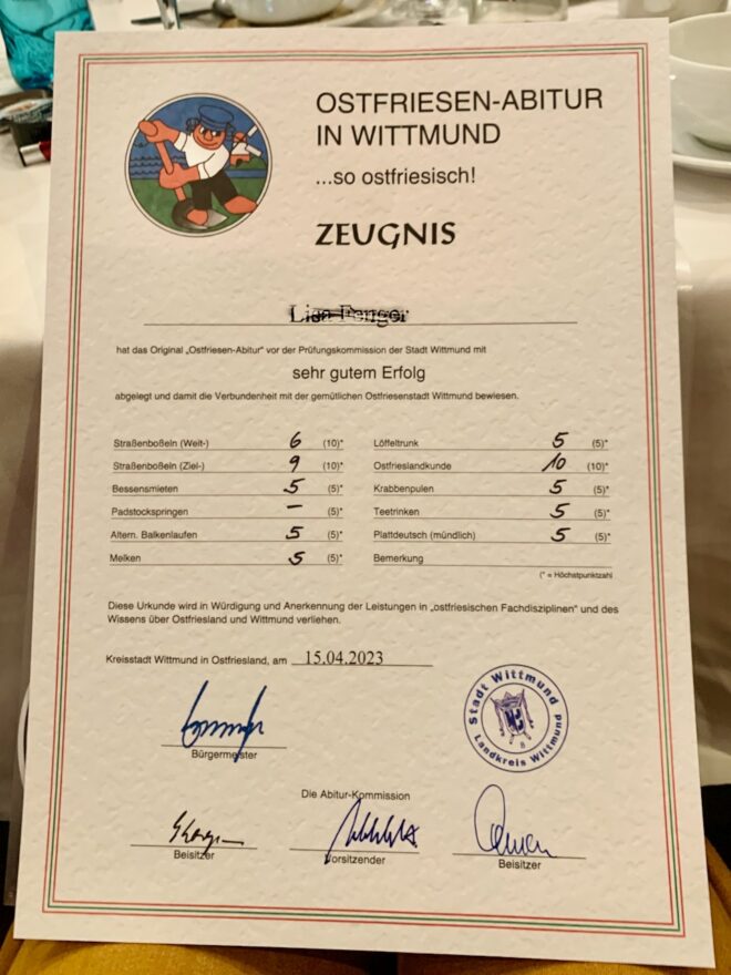 Ostfriesenabitur 2023