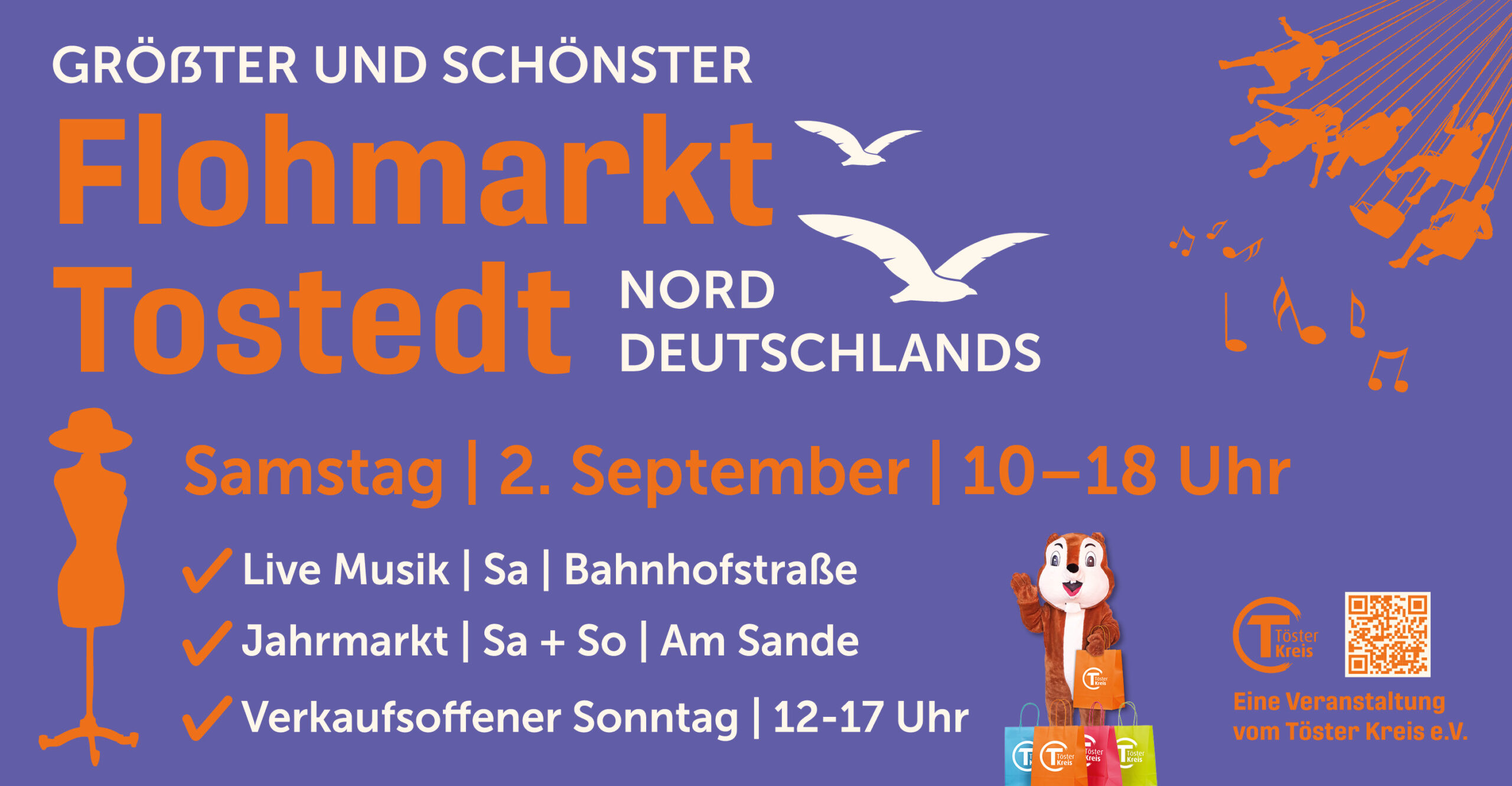 Flohmarkt Tostedt 2. September 2023